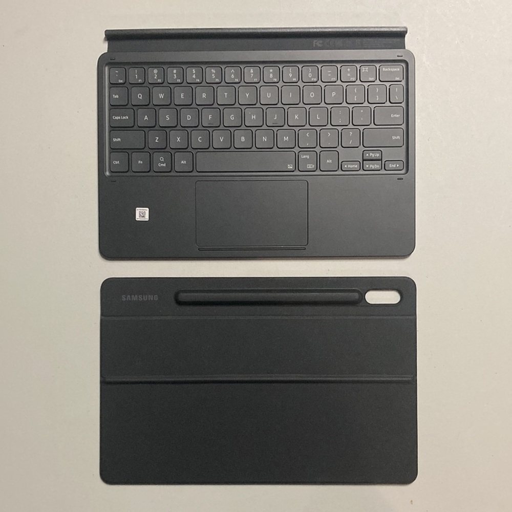 Keyboard and stand for Samsung Galaxy S7 tablet